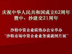 沙特市场中资企业业务成就图片展